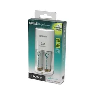Sony BCG-34HS2K Kompakt Şarj Cihazı+2 adet 2100mAH Pil