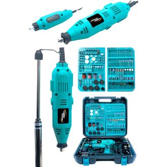 Lieber German Teknoloji 400 Watt 352 Parça 60.000 Rpm 6 Kademe Devir Ayarlı Hobi Gravür Seti Mini Taşlama Makinesi