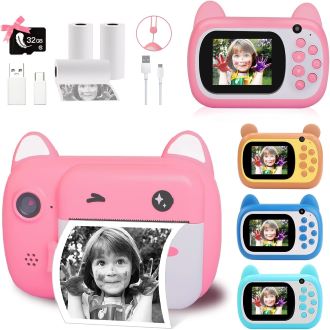 TOYOGO Çocuklar için şipşak fotoğraf makinesi, 6,1 cm LCD ekran