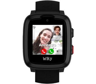 Wiky 4 Plus Siyah Akıllı Çocuk Saati