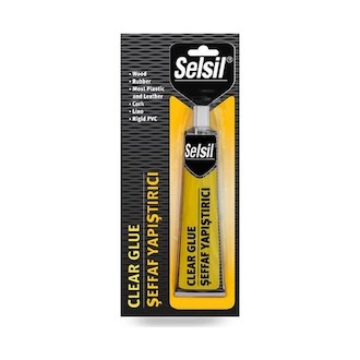 Selsil Clear Glue 70G Şeffaf Süper Yapıştırıcı