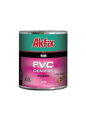 Akfix R306 Sert Pvc Plastik Yapıştırıcı 500 gr