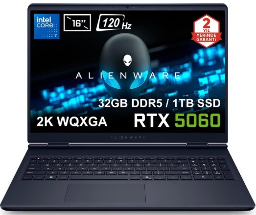 Dell Alienware 16 Aurora AC16250-C7321U56N Laptop