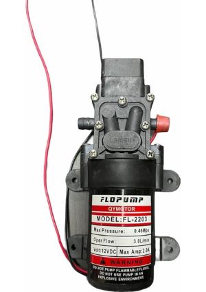 Flopump Akülü Su Aktarma ve Ilaçlama Motoru Pompası 12 Volt