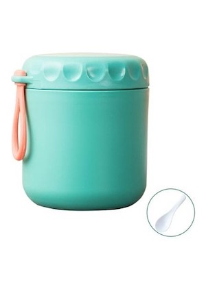 HaiTun Termal Öğle Yemeği Kutusu Gıda Konteyner Set Paslanmaz Çelik Yalıtımlı Lunchbox Kreş Çorbası Kupası