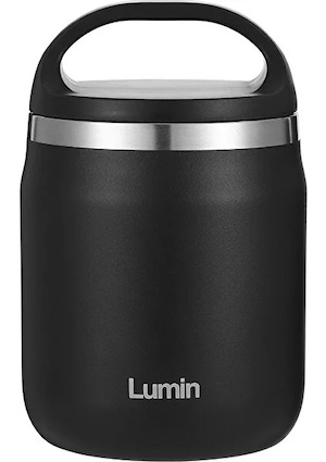 Lumin Flask Lumin Flask Lumin Thermo 0,60 Litre Paslanmaz Çelik Vakumlu Yalıtımlı Yemek Termosu 12 Saat Sıcak, 12 Saat Soğuk