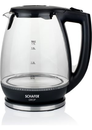 Schafer Drop Elektrikli Su Isıtıcı (Kettle) - Siyah