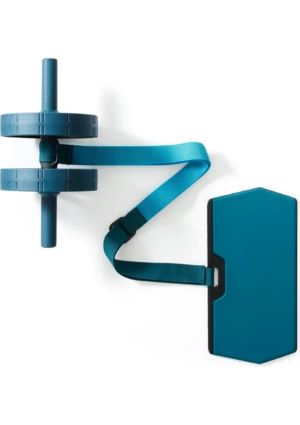 TeknoTrust Mavi Corength Karın Kası Aleti (Ab Wheel Evolutive) Fizyoterapi Aletleri