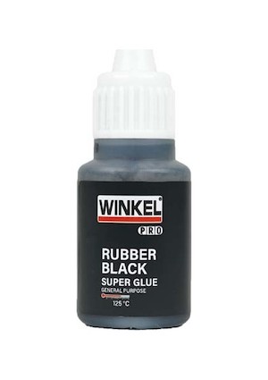 Winkel Rubber Black Plastik Hızlı Yapıştırıcı Siyah Renk 20 gr