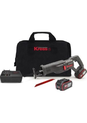 Kress KUE01 20Volt/4.0Ah Li-ion Çift Akülü Kömürsüz Profesyonel Tilki Kuyruğu Testere