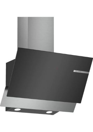 Bosch DWK65AD60R Siyah Cam Eğimli 60CM Davlumbaz