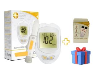 Aps Seker Ölcüm Cihazı Yüksek Kalite Seker Ölçüm Cihazı 1 Kutu (50 Adet) Strip Hediyeli