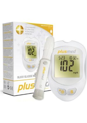 PLUSMED Fasttest Kan Şeker Ölçümü Cihazı-Pm-100-Oem