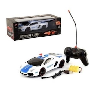Toysan Uzaktan Kumandalı Şarjlı 1:16 Polis Arabası