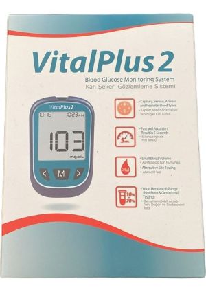 Vital Plus Kan Şekeri Ölçüm Cihazı