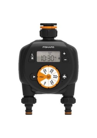 Fiskars 1054792 Sulama Saati Çift Çıkışlı