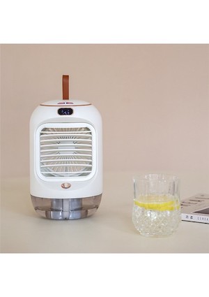 Hermoso Klima Elektrikli Fan USB Su Su Buharlı Vantilatör Silen Masaüstü Fanı