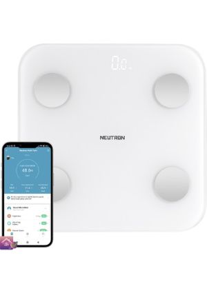 Neutron Yağ Ölçer Fonksiyonlu Baskül Akıllı Bluetooth Tartı - App Ile Kontrol