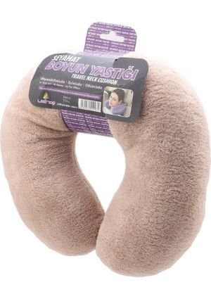 Wellmop Seyahat Boyun Yastığı Pudra