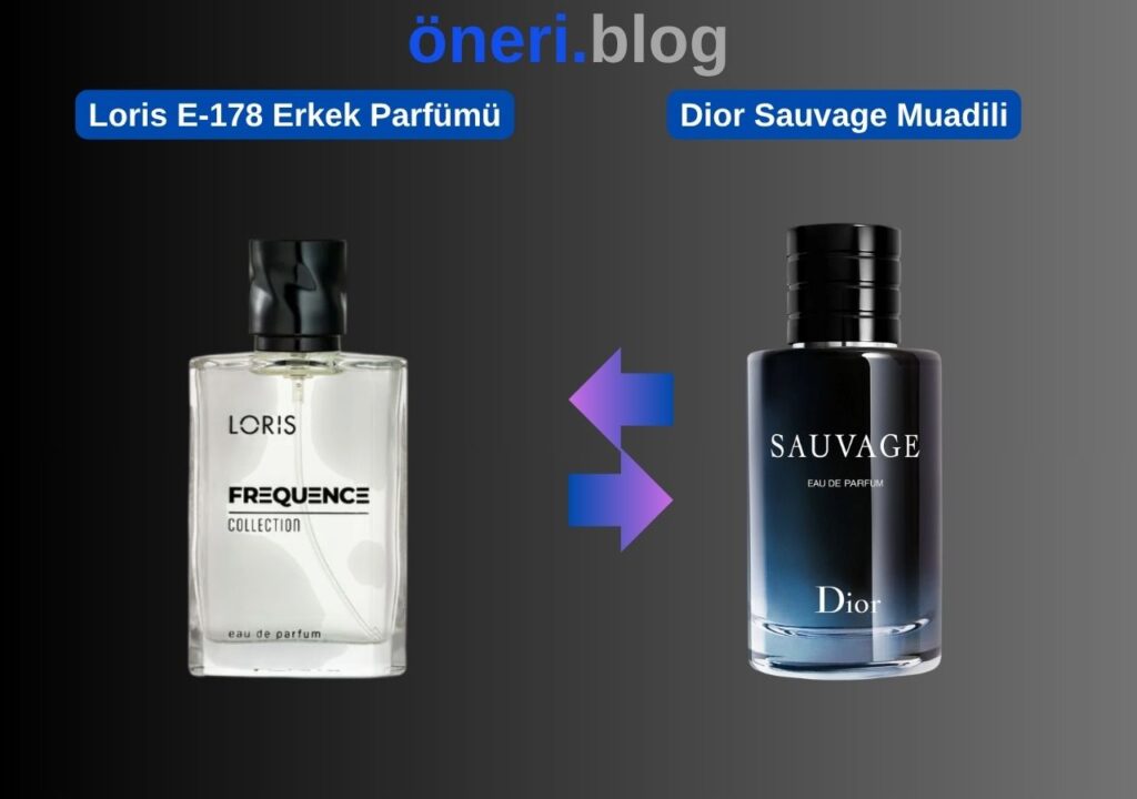 Loris E-178 Erkek Parfümü – Dior Sauvage Muadili