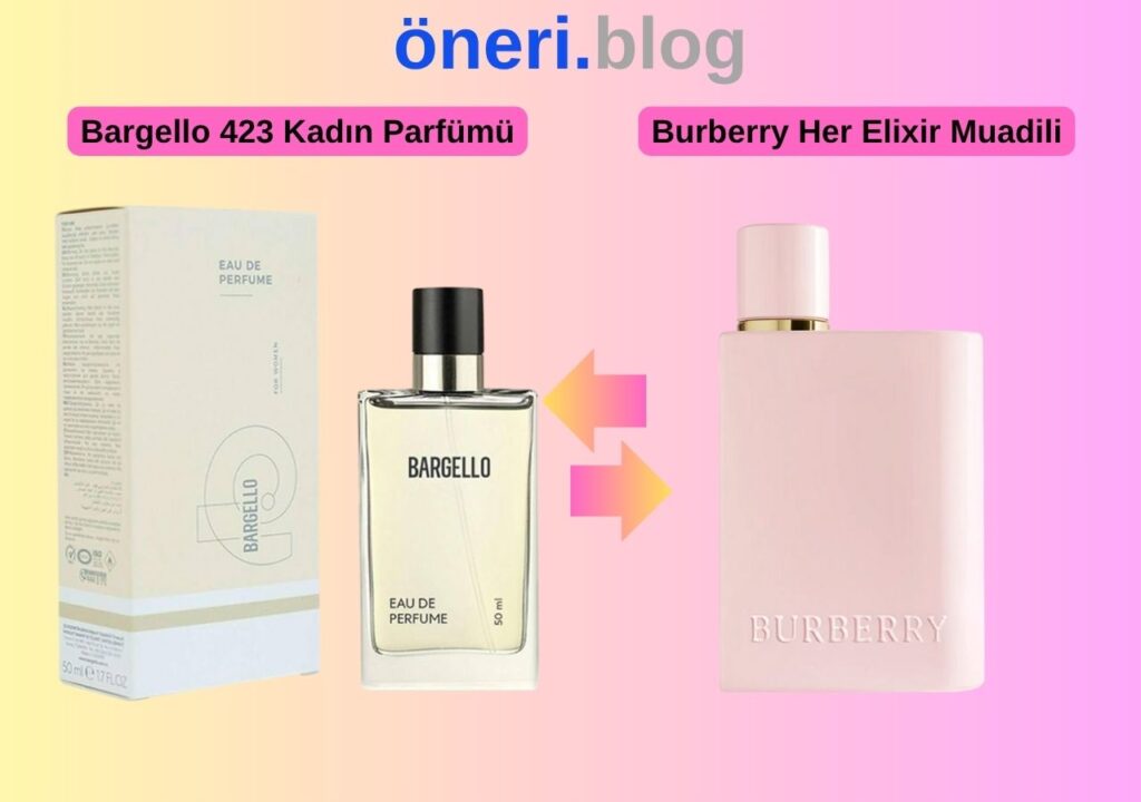Bargello 423 Kadın Parfümü – Burberry Her Elixir Muadili