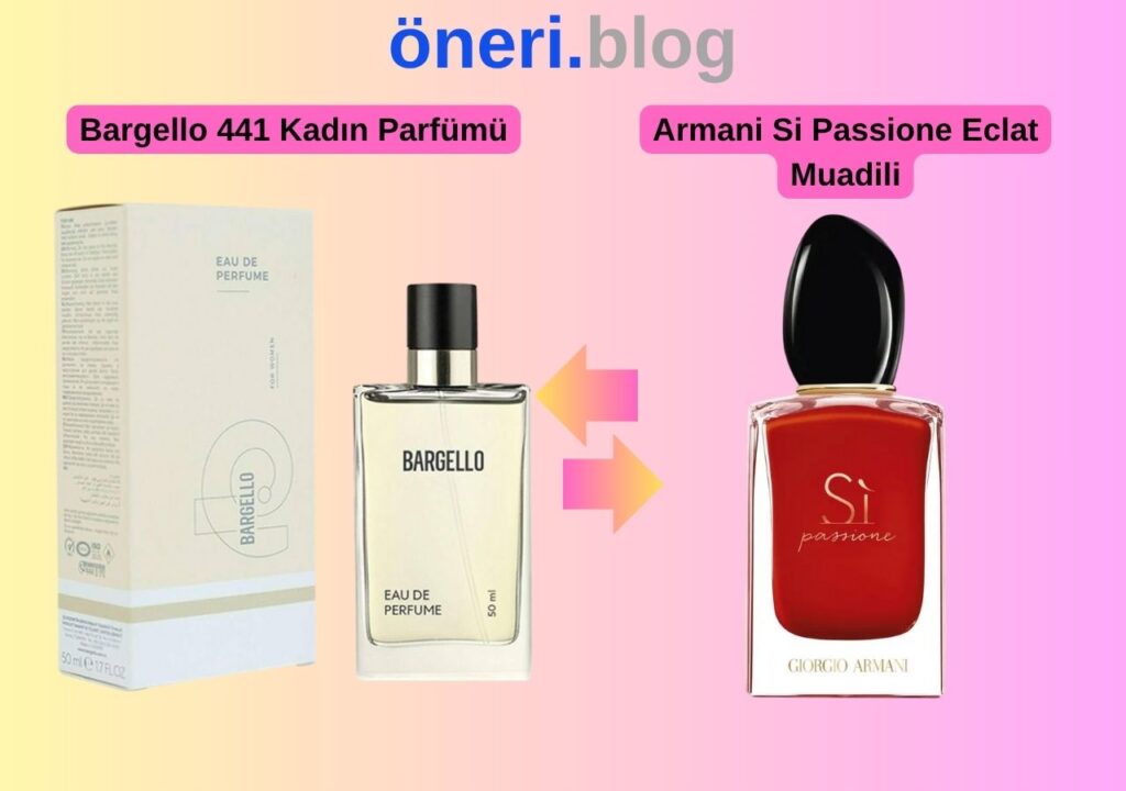 Bargello 441 Kadın Parfümü – Armani Si Passione Eclat Muadili