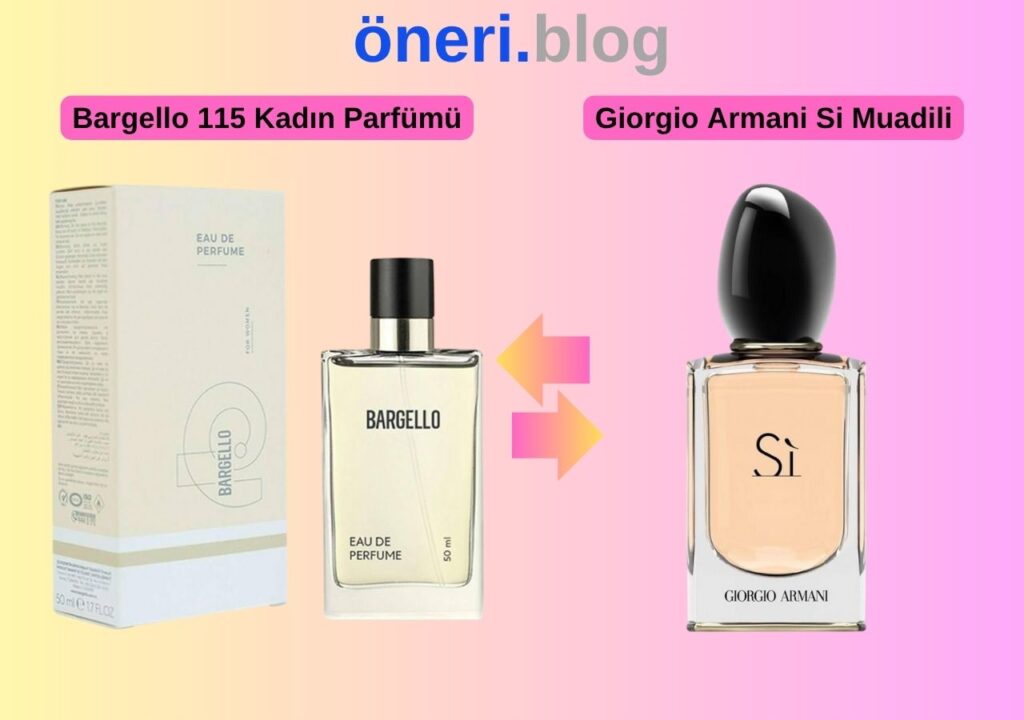 Bargello 115 Kadın Parfümü – Giorgio Armani Si Muadili