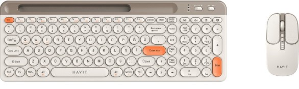 Havit KB835WB Dual Mode Kablosuz Klavye