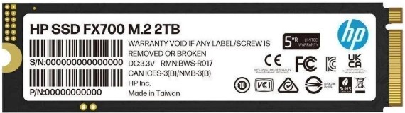 HP FX700 2TB SSD