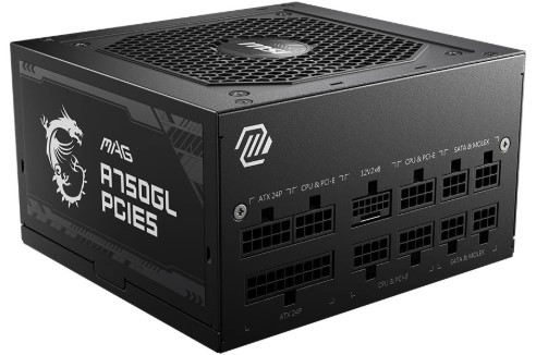 MSI MAG A750GL PCIE5 Power Supply