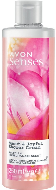 Avon Senses Sweat Joyful Frezya Duş Jeli