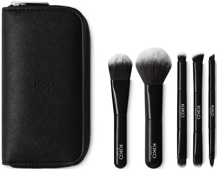KIKO Milano Travel Brush Makyaj Fırça Seti